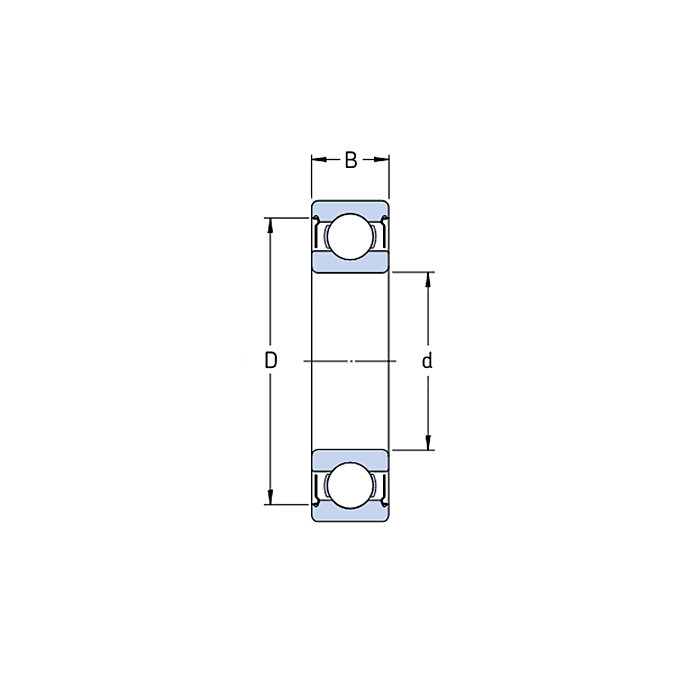 Подшипник W 625 2Z SKF 5×16×5 мм, фото 2