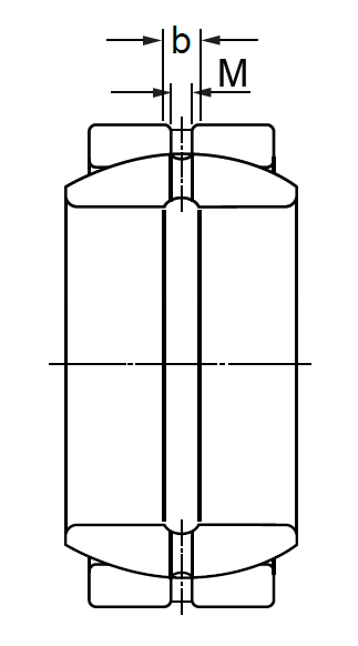Подшипник шарнирный (GE) GE 16 ES 2RS 16×30×14 мм, фото 2